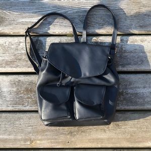 Vegan Leather Backpack